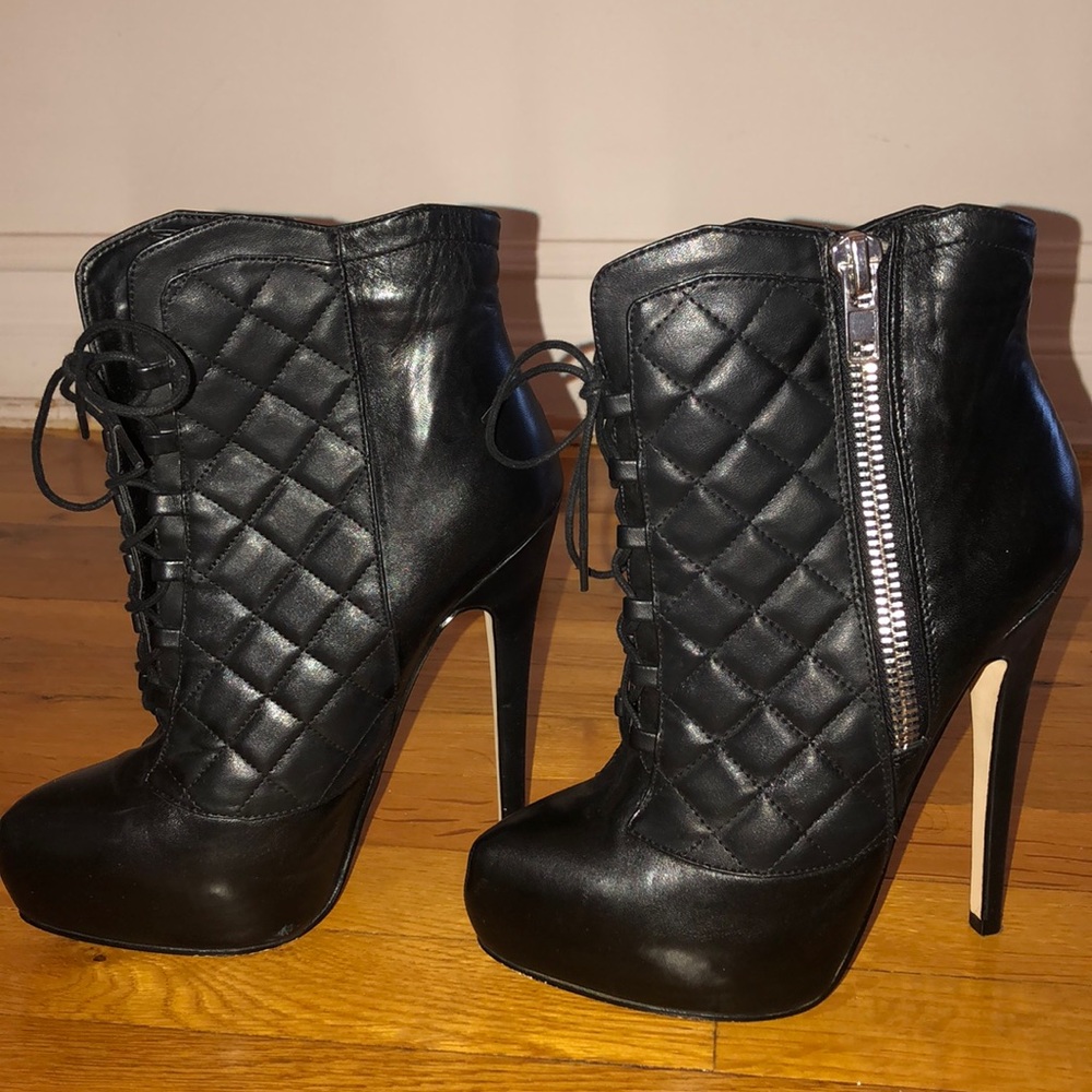 Bebe platform boots